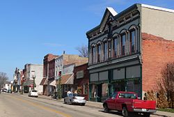 Delavan, Illinois Locust Street from S 2